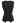 Crisscross Buttoned Waist Sleeveless Knit Top in Black