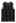Contrast Crochet Edge Sleeveless Top in Black