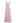 Lace-Up Back Ruffle Cut Out Chiffon Gown in Pink