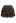 Embroidered Eyelet Cotton Layered Mini Skirt in Chocolate