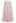 Crinkle Gathered Tiered Midi Skirt in Light Pink