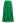 Crinkle Gathered Tiered Midi Skirt in Green