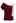 Organza Bow Accent One-Shoulder Slanted Top in Red