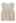 Crochet Square Cutwork Button-Front Vest in Sand