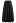 Relaxed Fit Tie-Waist Tiered Maxi Skirt in Black