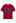 Paris Love Pattern Cotton T-Shirt in Red