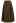 Casual Belt Decorated Pleat Maxi Skirt in Olive