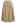 Slant Pockets A-Line Midi Skirt in Cream