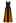 Stylish Contrast Color Panel Cami Maxi Dress in Pumpkin