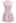 Open Back Sleeveless Tweed Mini Dress in Pink