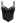 Pear-Shaped Rhinestone Pleated Mesh Bra Top in Black