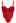 Bead Embellished Pleated Mesh Bustier Top in Red