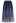 Gradient Mesh Sequined Maxi Skirt in Navy