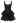 Mystery Rose Tiered Lace-Up Corset Mini Dress