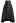 V-Cut Shaped Hi-Lo Hem Maxi Skirt in Black