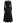 Long Sleeve Panel Pleated Satin Maxi Dress in Black