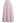 Subtle Pearl Square Buckle A-Line Skirt in Pink