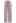Easy-Fit Self-Tie Waist Linen-Blend Pants in Pink