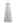 Resin Bead Halter Neck Lace Panel Tiered Dress in Ivory