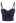 Rhinestone Embellished Corset Push-Up Bra Top in Navy