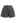 Gleaming Half Elasticated Waistband Shorts in Smoke