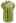 Twist Neckline Batwing Short Sleeve Top in Green