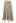 Tie-Waist Panel Asymmetric Midi Skirt in Taupe
