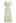 Ruffle Accent Short Sleeve Shirred Maxi Dress in Light Yellow
