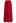 Wine Red Pleated Maxi Skirt