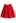 Sweet Your Heart Bowknot Pleated Skirt in Ruby