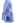 Applause of Ruffle Tiered Frill Hem Skirt in Blue Stripes