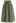 Truly Essential A-Line Midi Skirt in Army Green

