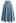 Classic Simplicity A-Line Midi Skirt in Blue Halloween Costumes