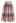 Greatest Embrace Check Wool-Blend Midi Skirt in Pink 