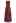 Plum Blossom Watercolor Maxi Slip Dress in Wine