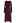 Satin Button Down Wrap Midi Dress in Wine