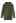 Cozy Ribbed Turtleneck Sweater in Army Green