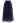 Full Polka Dots Double-Layered Mesh Tulle Skirt in Navy