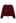 Drawstring Zipper Ribbed Knit Cardigan in Burgundy