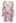 Fresh Floral Crisscross Front Bikini Cover-Up Set in Pink