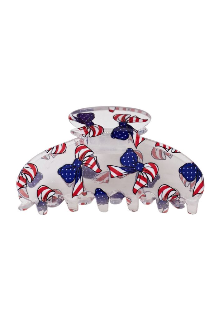 Little Bow Acrylic Hair Claw