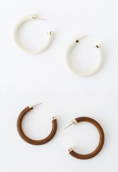 Trendy Hoop Earrings