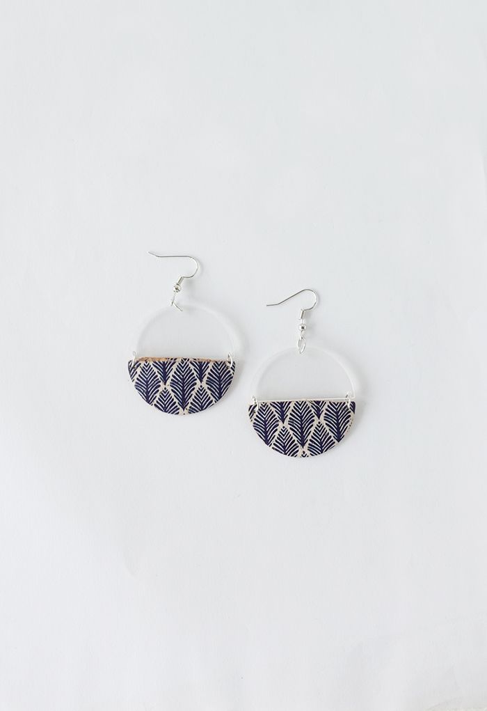 Geometric Spliced Earrings