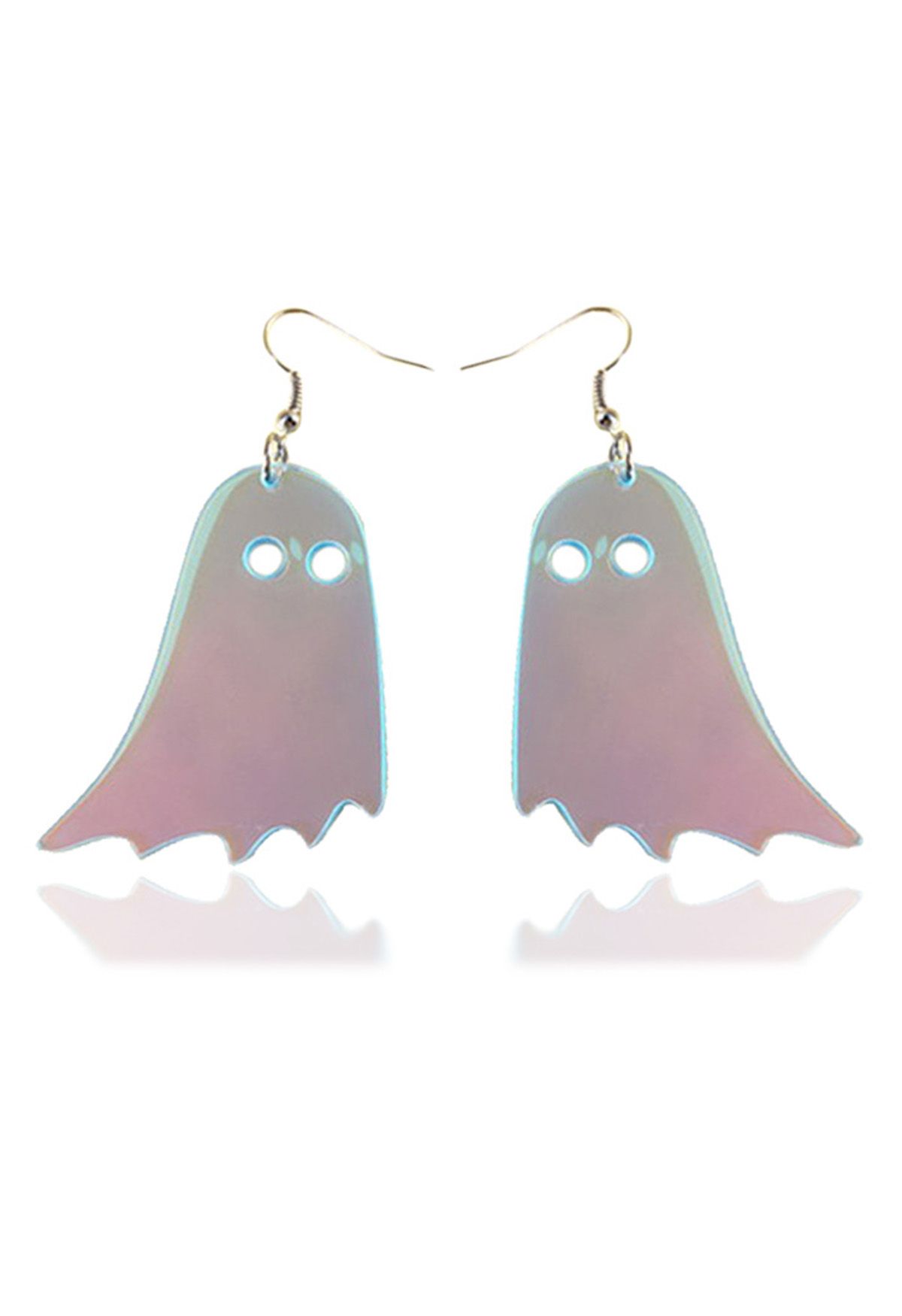 Translucent Ghost Laser Color Earrings