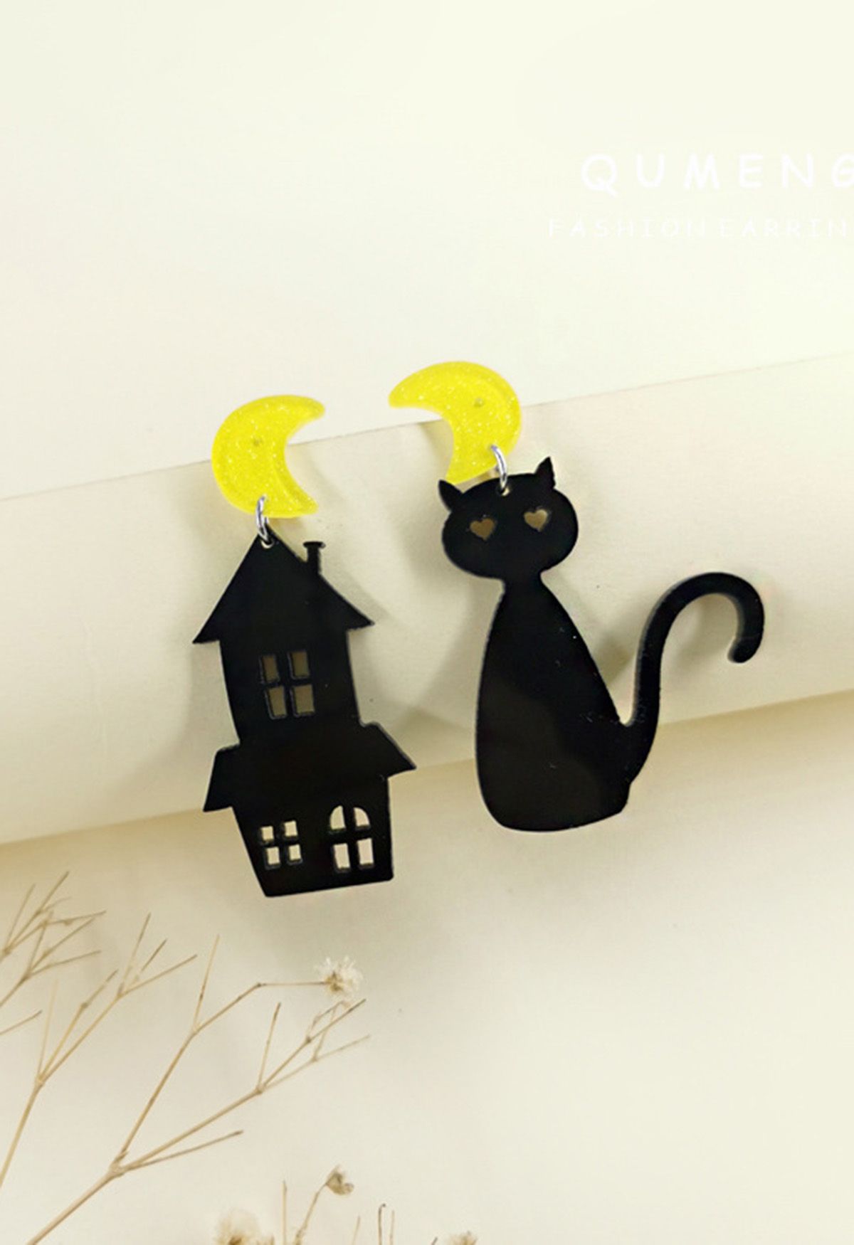 Shadow Under The Moonlight Earrings