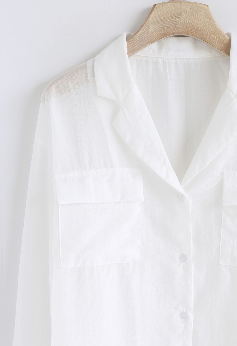 Crush on a Basic Shirt in White