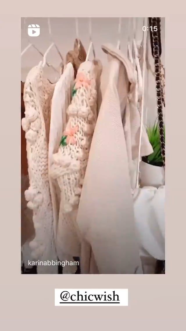 Stitch Floral Diamond Pom-Pom Hand Knit Cardigan