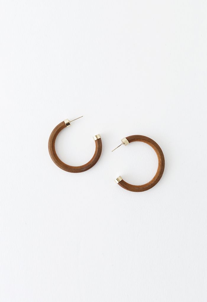 Trendy Hoop Earrings