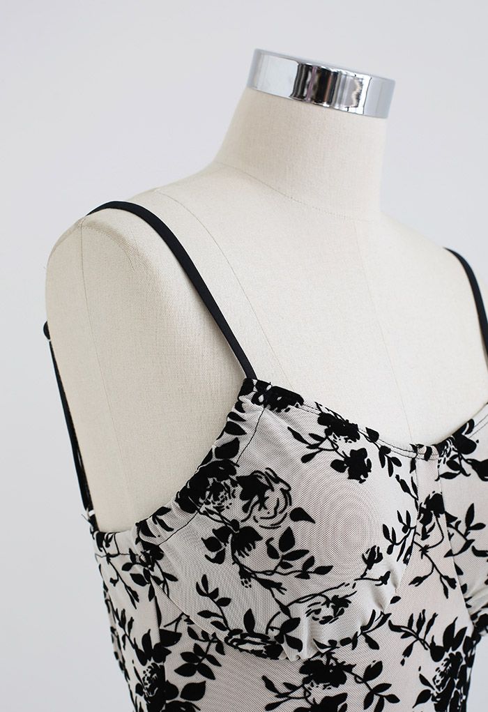 Velvet Rose Tie Back Swimsuit