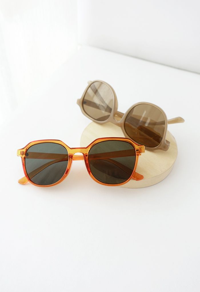 Square Frame Sunglasses